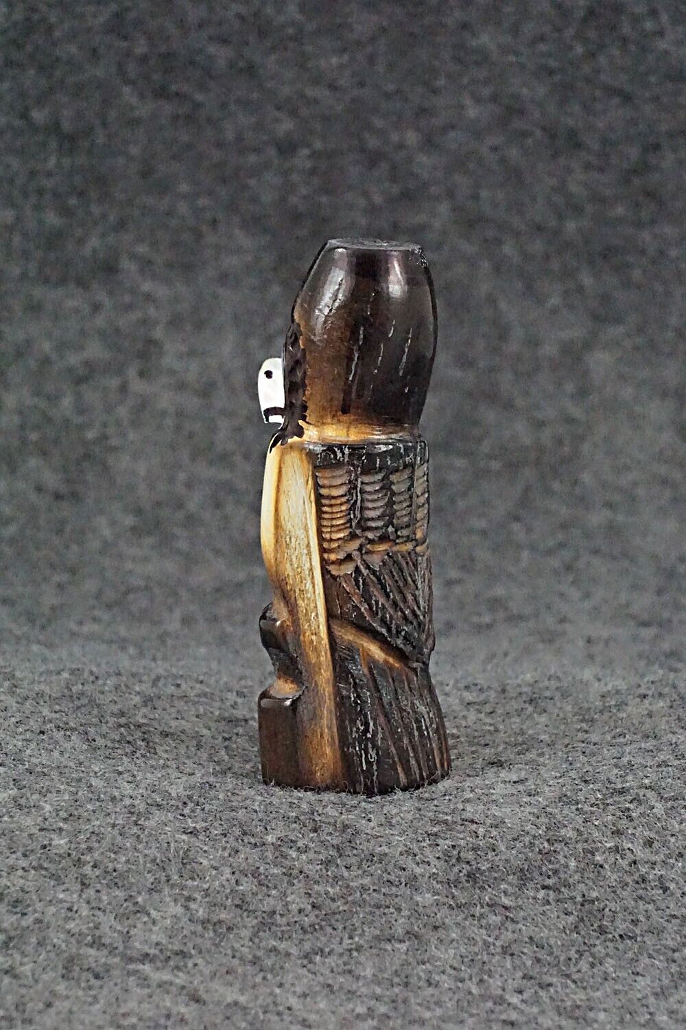 Owl Zuni Fetish Carving - Craig Haloo