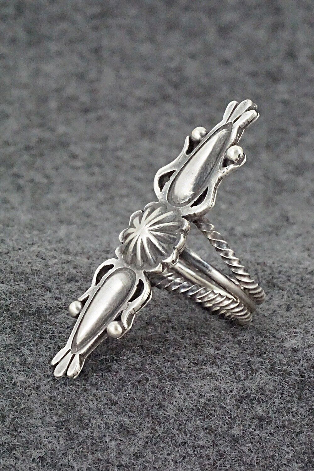 Sterling Silver Ring - Bobby Platero - Size 7