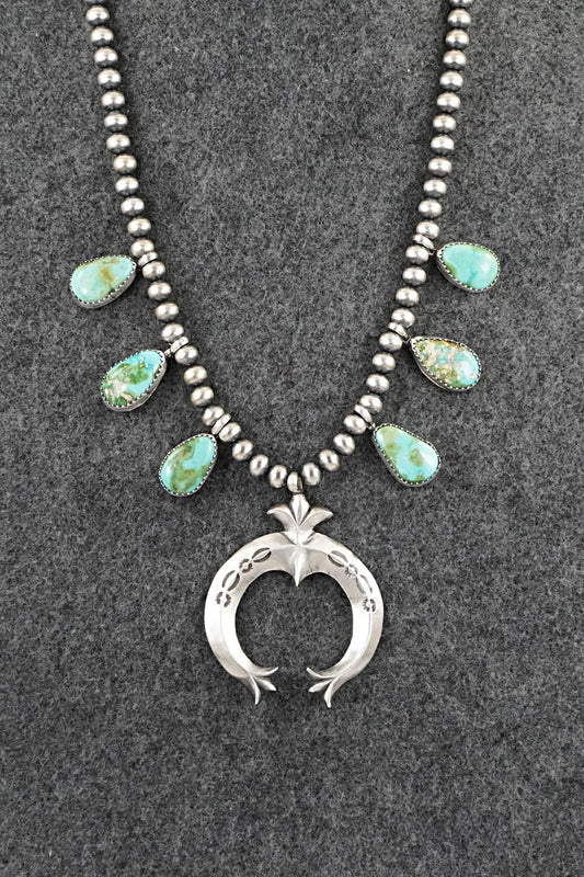 Turquoise & Sterling Silver Necklace - Latricia Largo