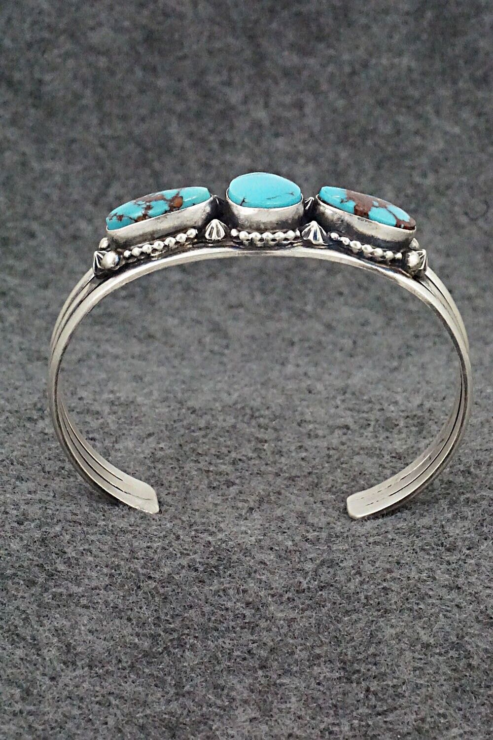 Turquoise & Sterling Silver Bracelet - Darrin Livingston