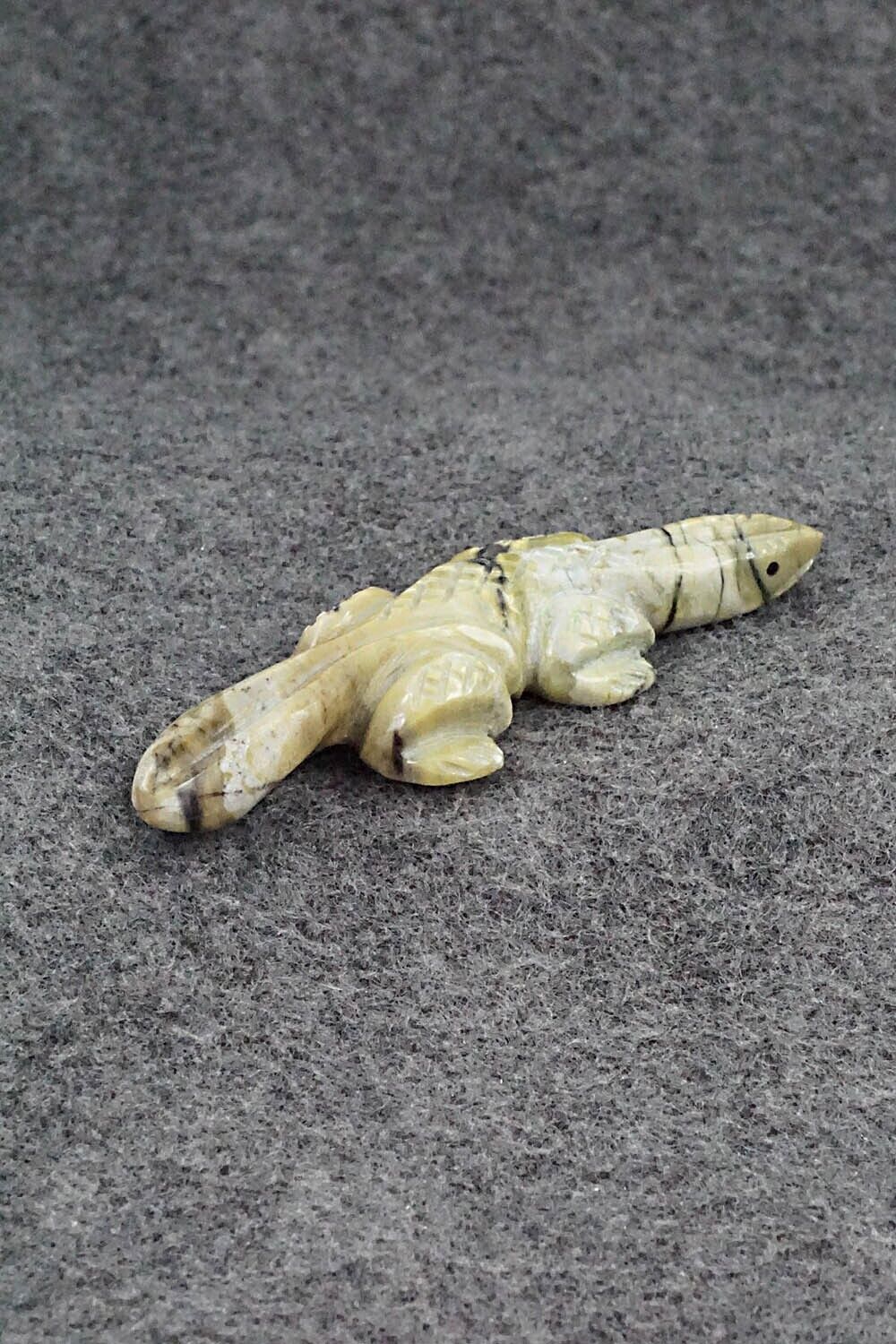 Lizard Fetish Carving - Albert Livingston