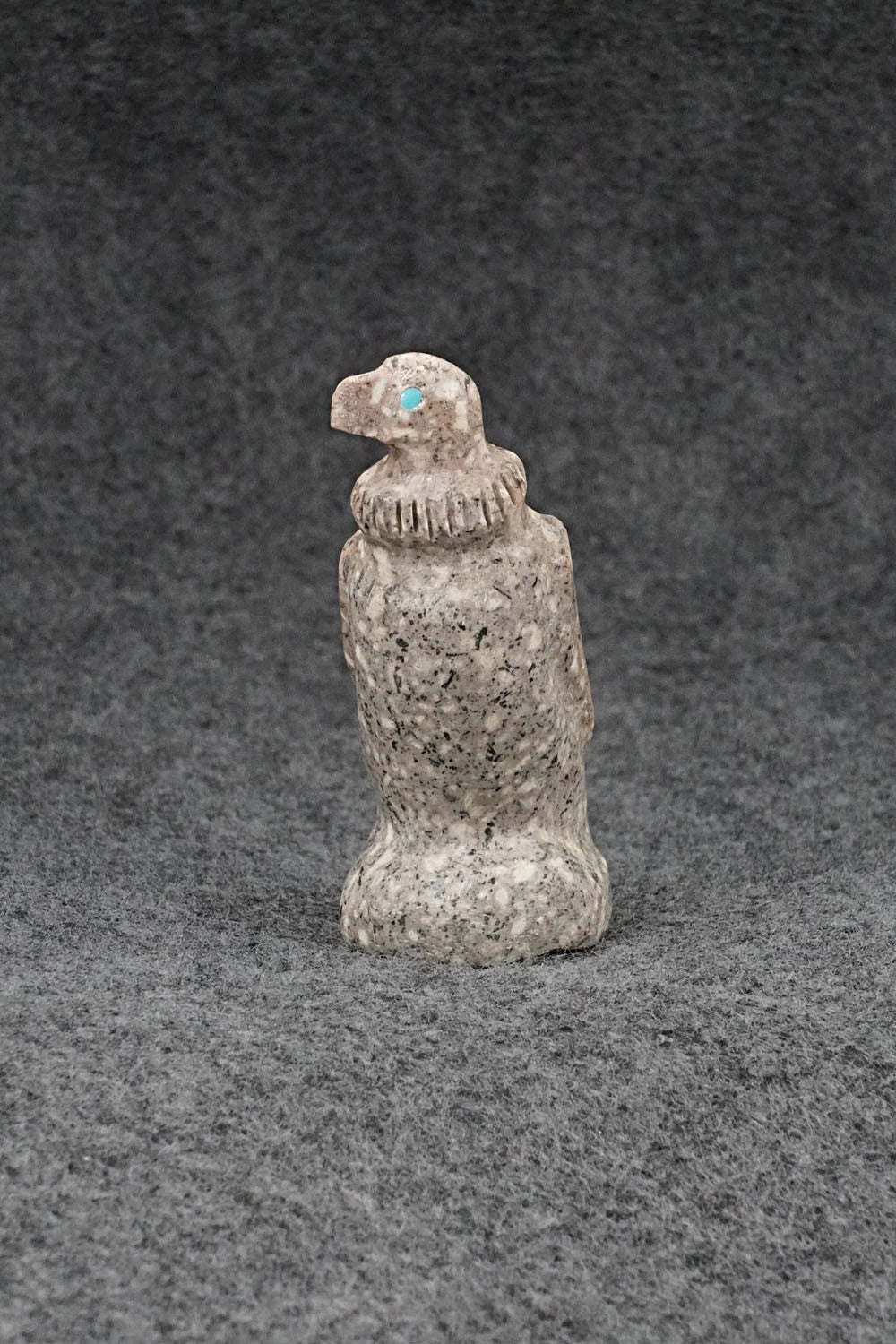 Vulture Zuni Fetish Carving - Alvin Calavaza