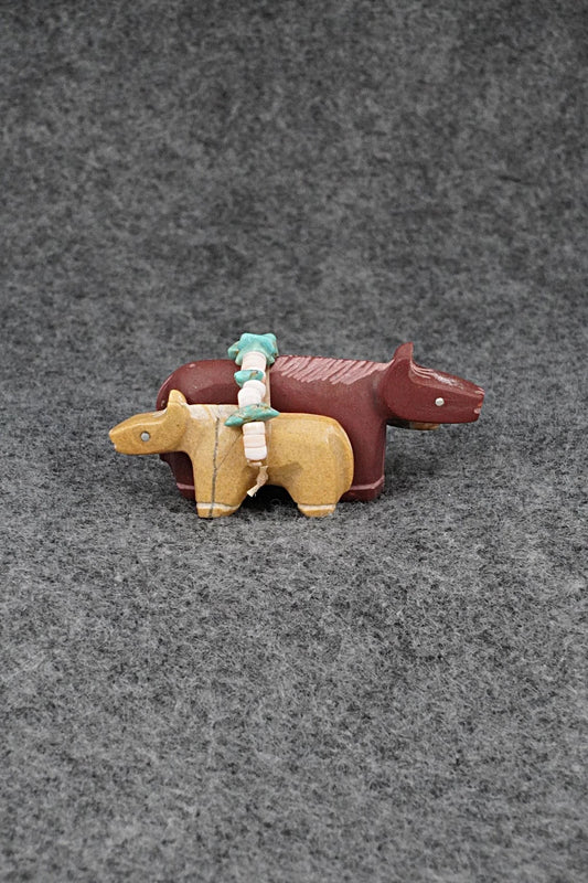 Horse Zuni Fetish Carving - Daisy Rose Leonard