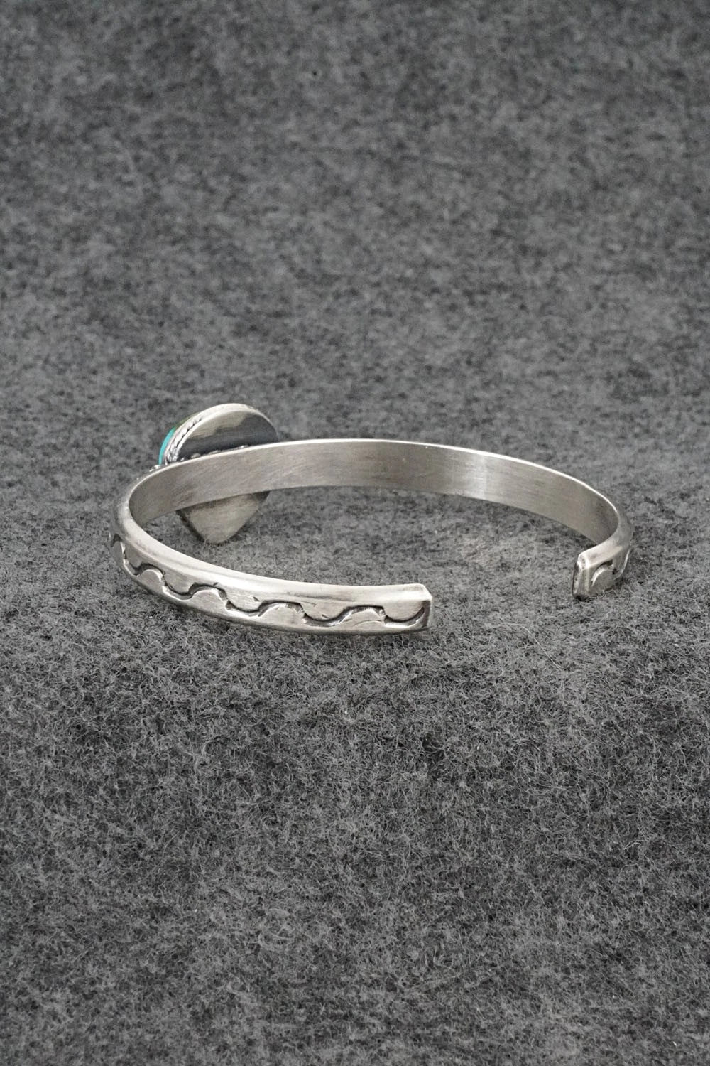 Turquoise & Sterling Silver Bracelet - Samuel Yellowhair