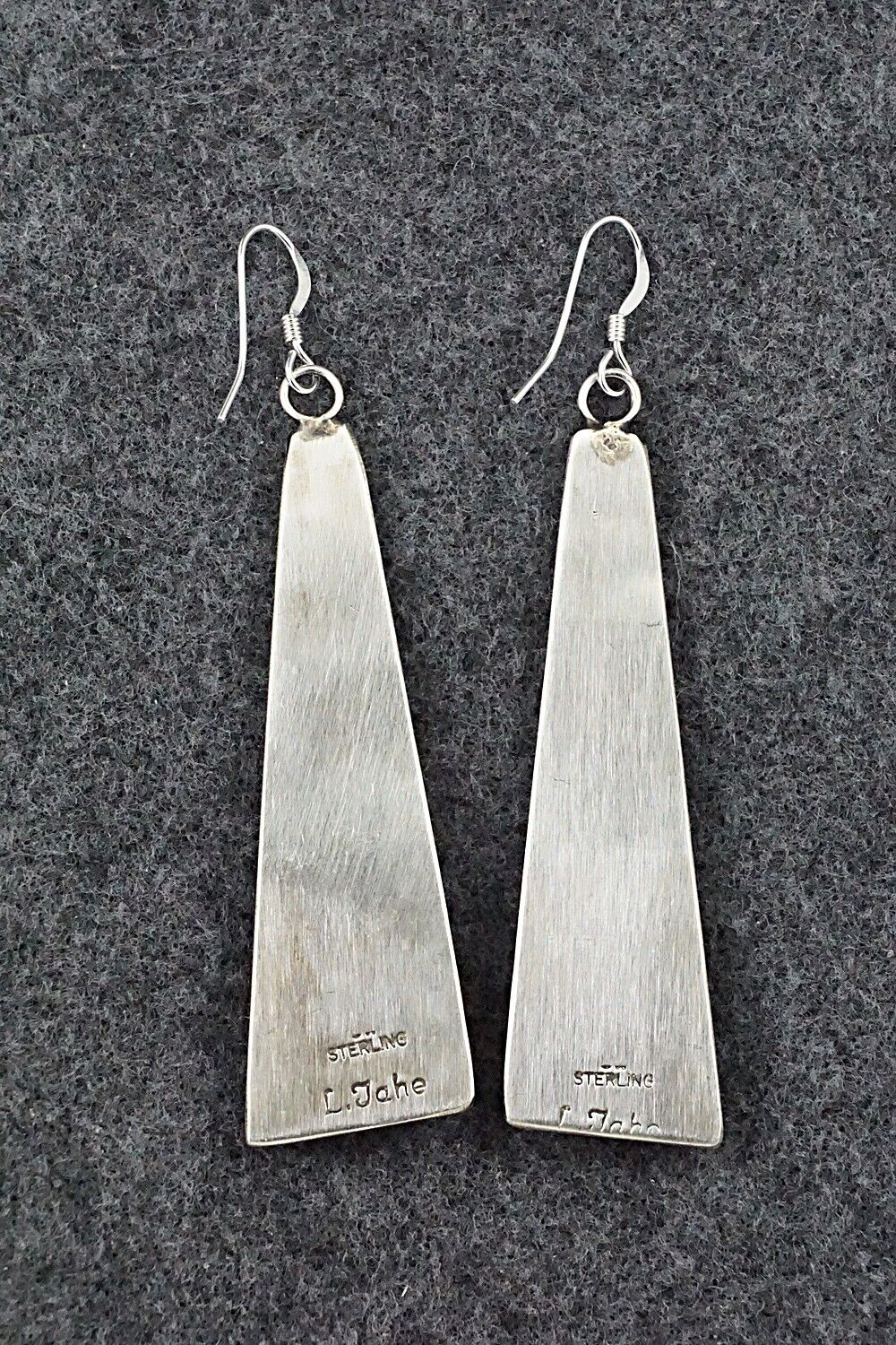 Turquoise & Sterling Silver Earrings - Lane Tahe