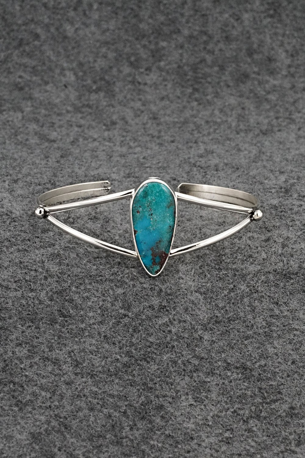 Turquoise & Sterling Silver Bracelet - Rena Begay