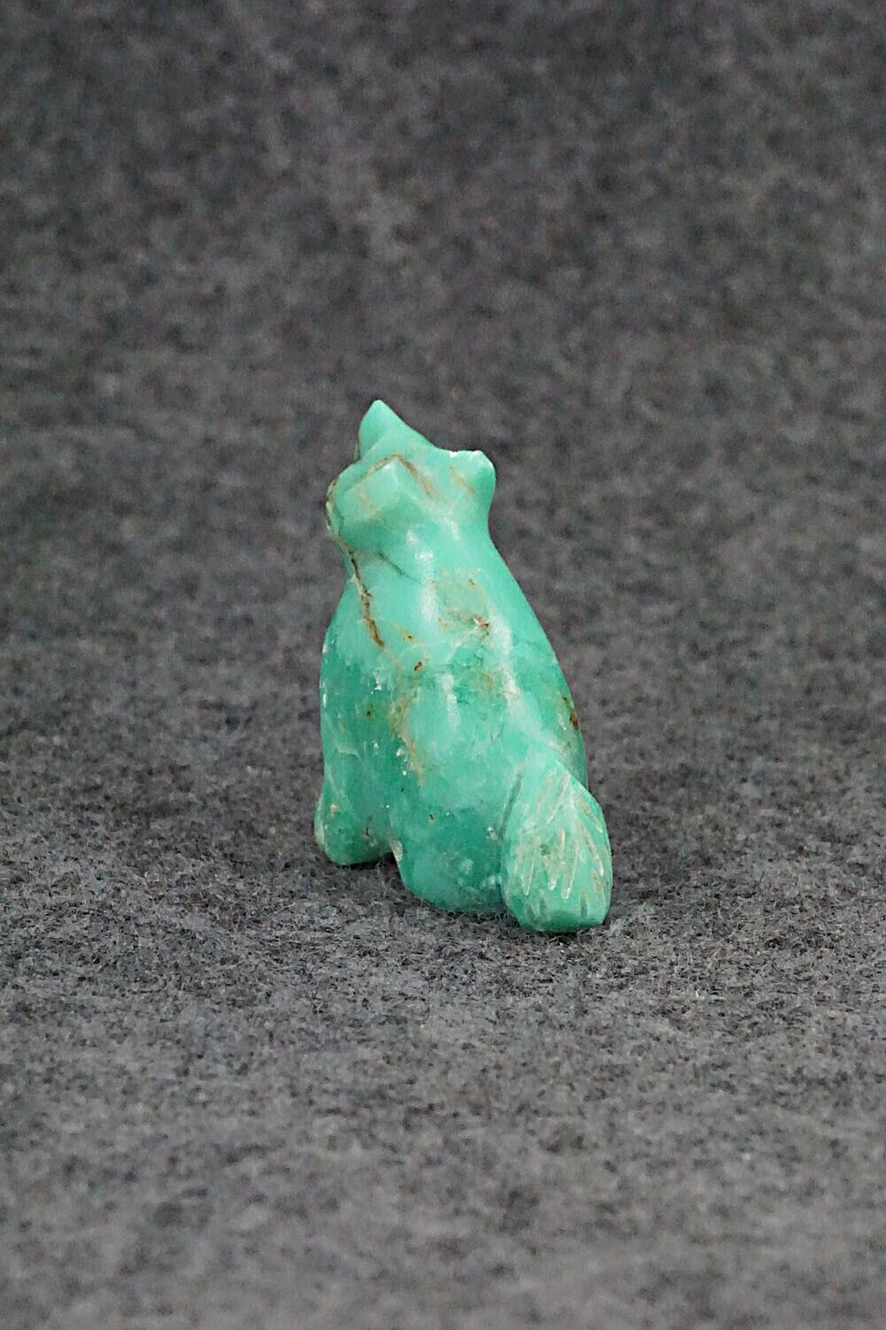 Wolf Zuni Fetish Carving - Amos Pino