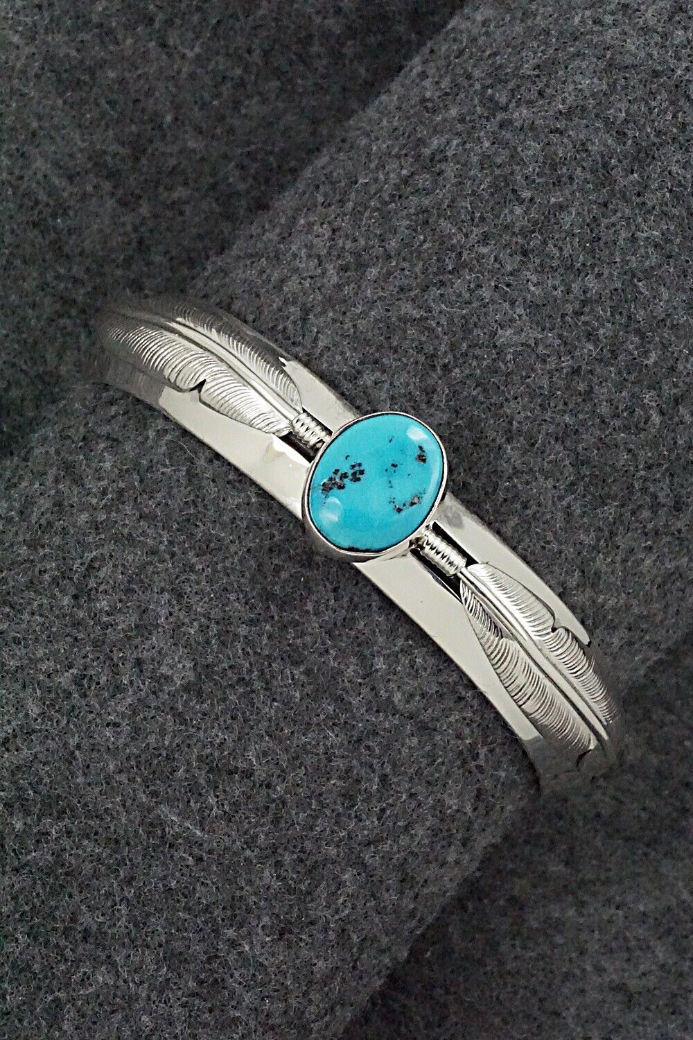 Turquoise & Sterling Silver Bracelet - Raymond Yazzie
