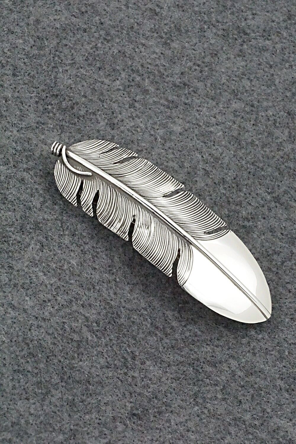 Sterling Silver Hair Barrette - Lena Platero