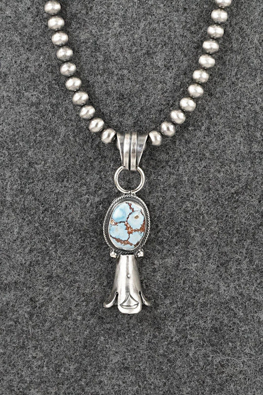 Turquoise & Sterling Silver Necklace - Sharon McCarthy