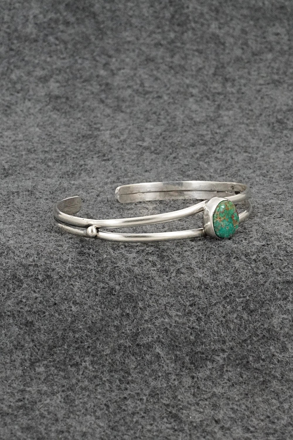 Turquoise & Sterling Silver Bracelet - Rosemary Saunders