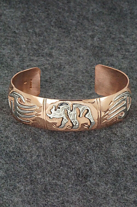 Copper & Sterling Silver Bracelet - Charlene Begay