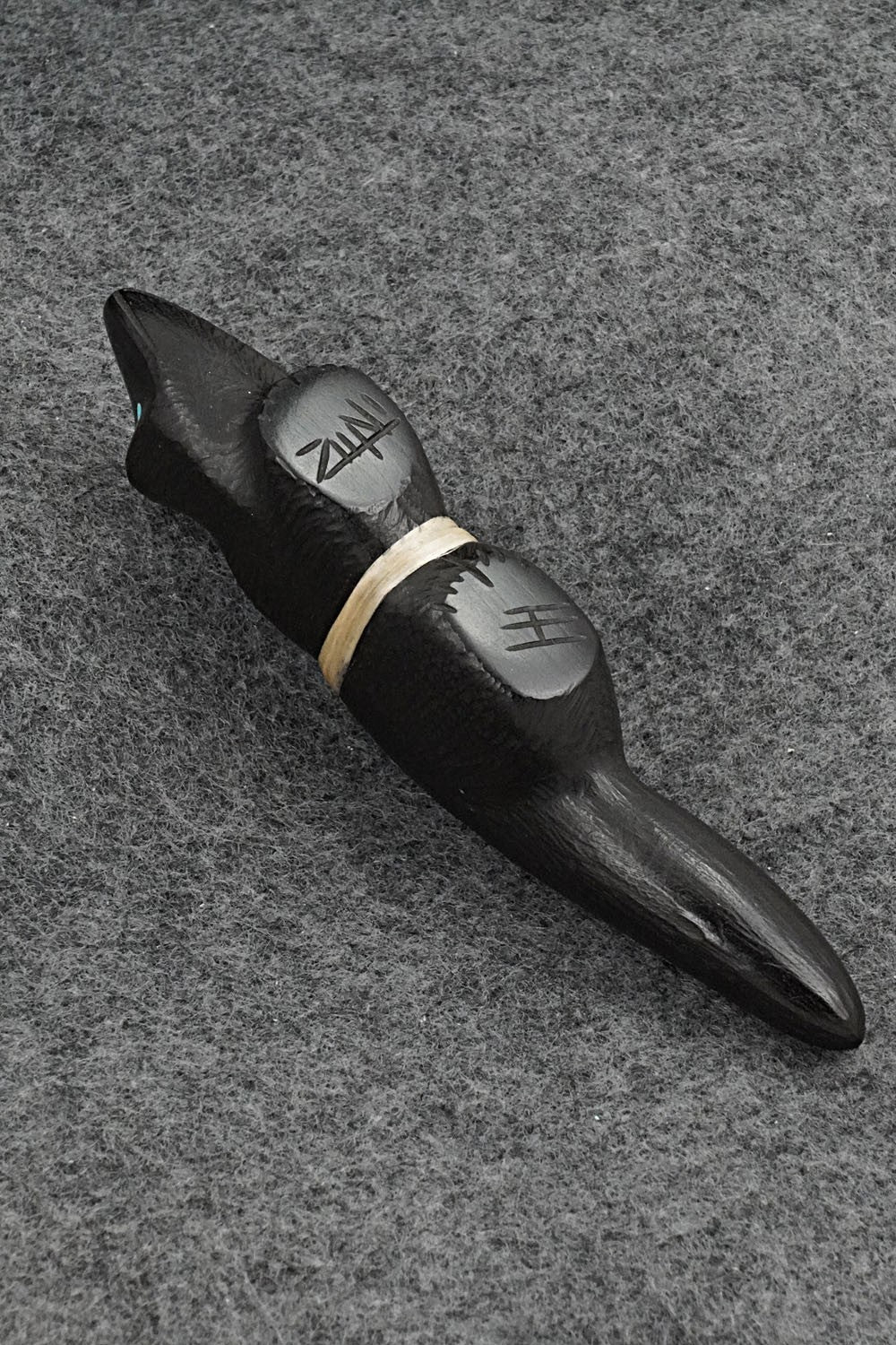 Wolf Zuni Fetish Carving - Herbert Halate