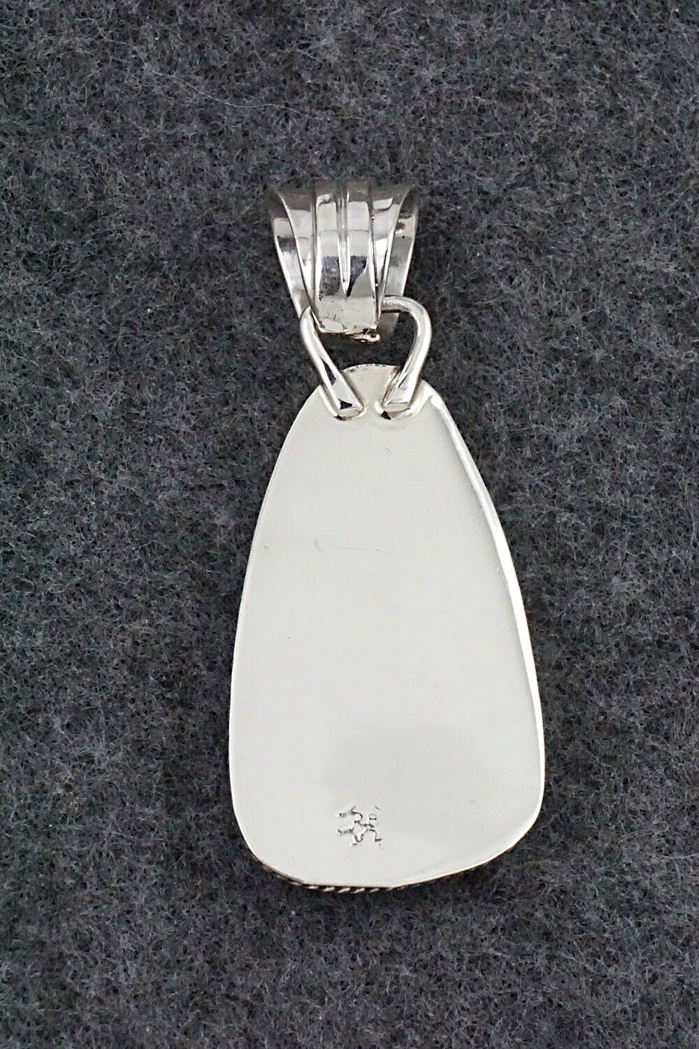 Turquoise and Sterling Silver Pendant - Sharon McCarthy