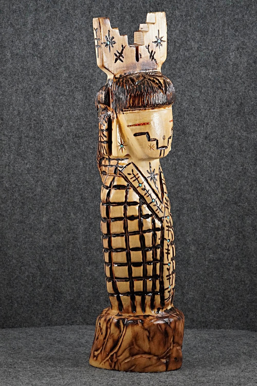 Corn Maiden Zuni Fetish Carving - Tony Mackel