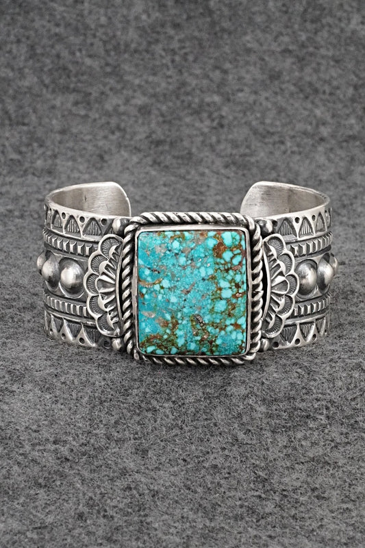 Turquoise & Sterling Silver Bracelet - Arnold Blackgoat