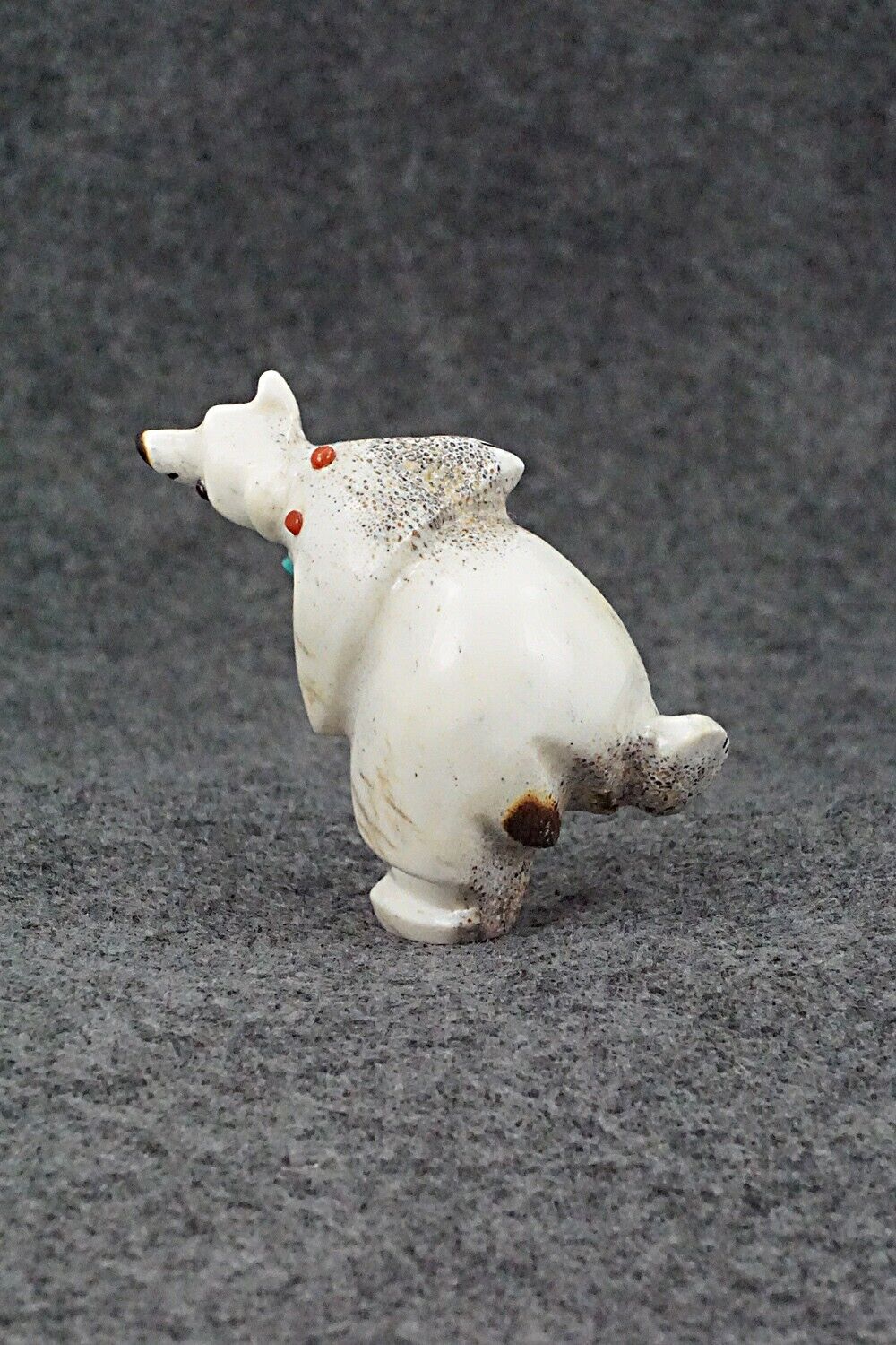 Dancing Bear Zuni Fetish Carving - Claudia Peina