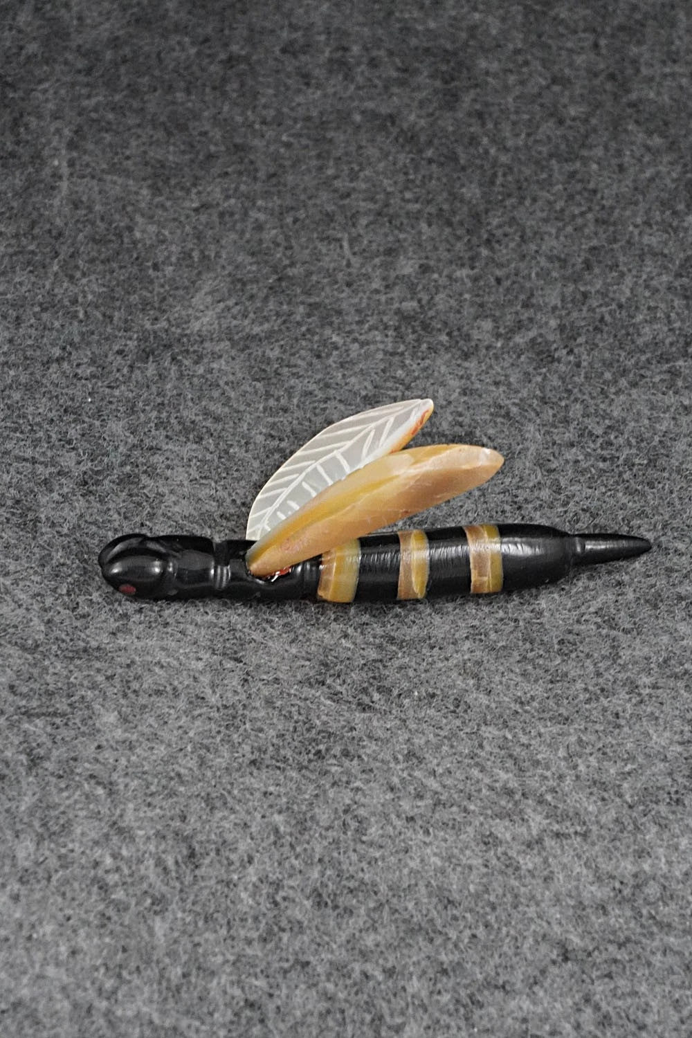 Hornet Zuni Fetish Carving - Justin Red Elk