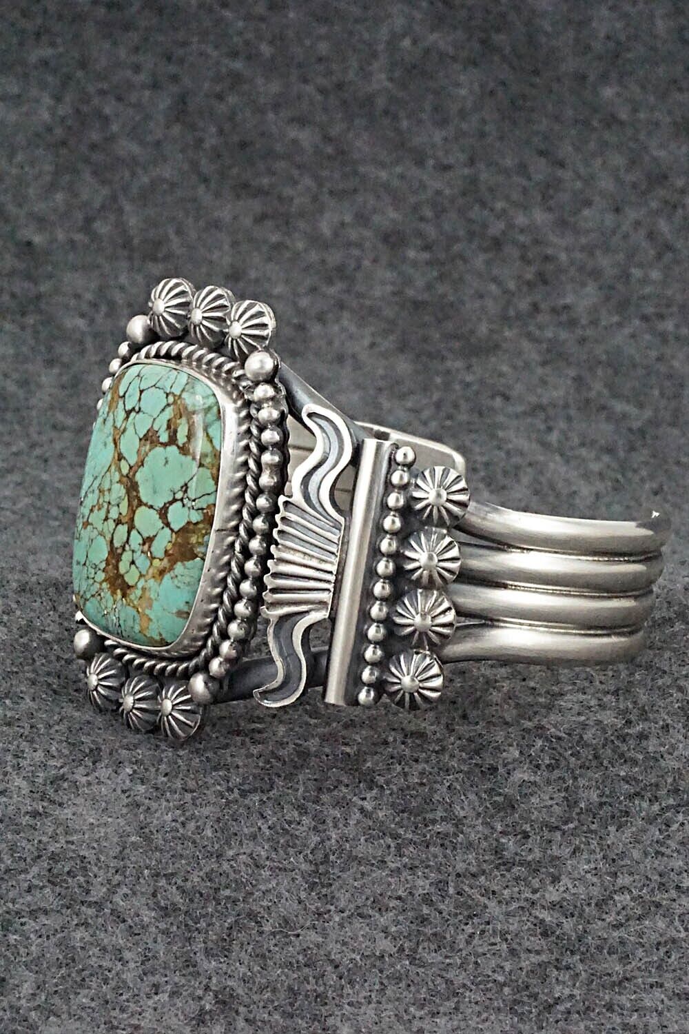 Turquoise & Sterling Silver Bracelet - Michael Calladitto