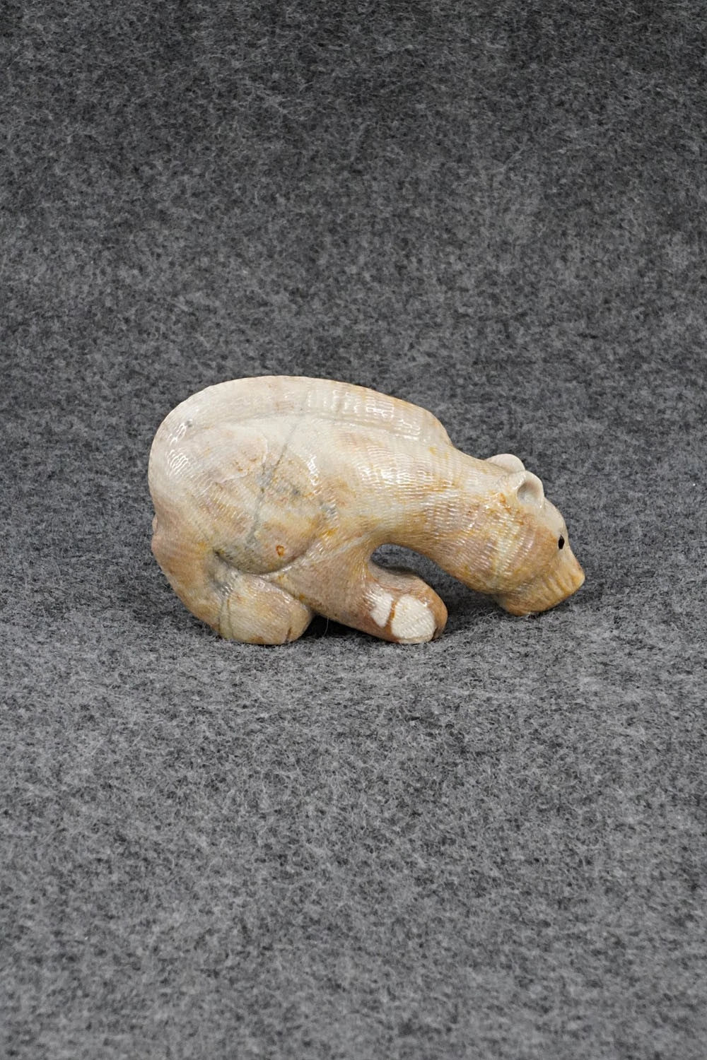 Mountain Lion Zuni Fetish Carving - Randy Lucio