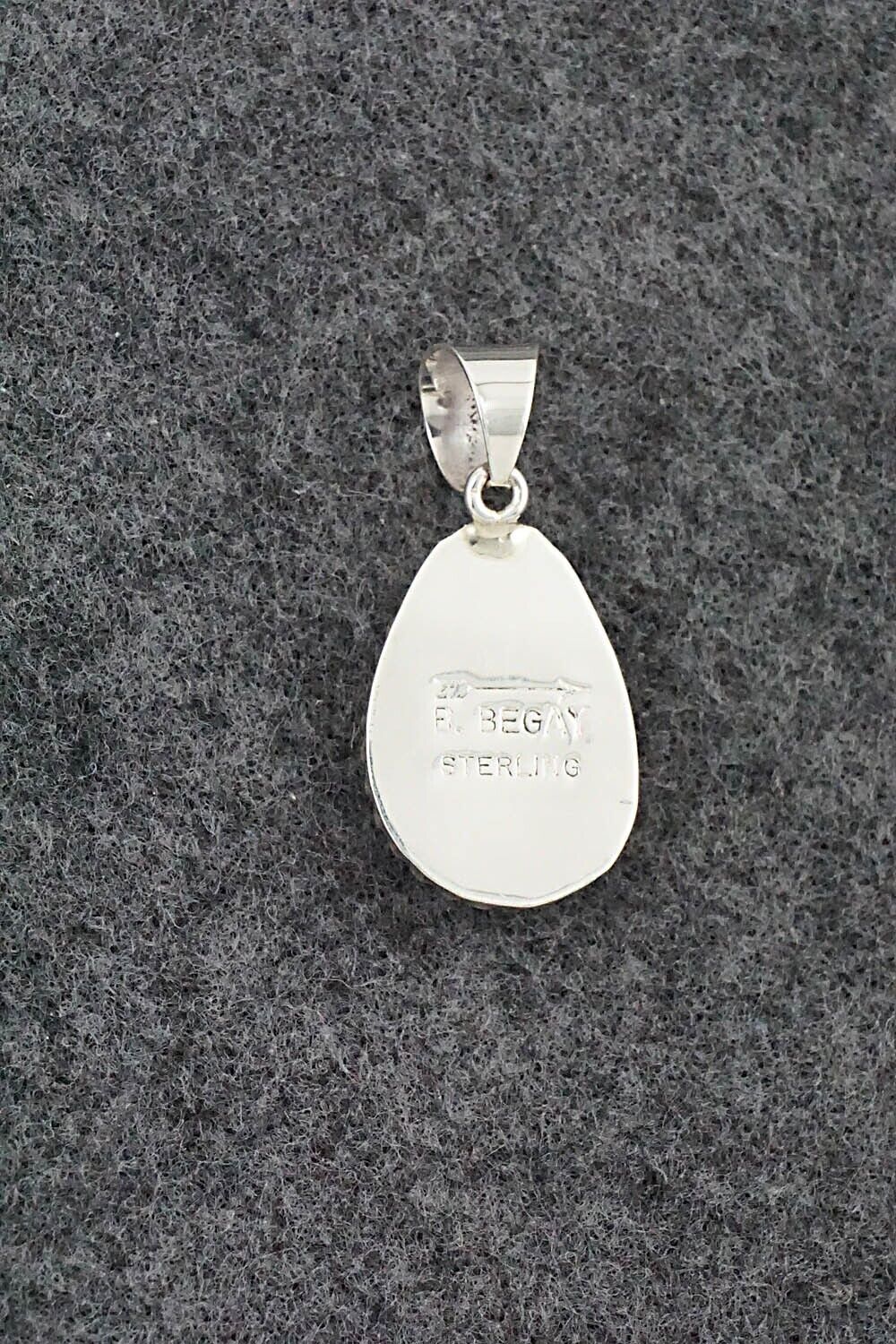 Turquoise & Sterling Silver Pendant - Byron Begay