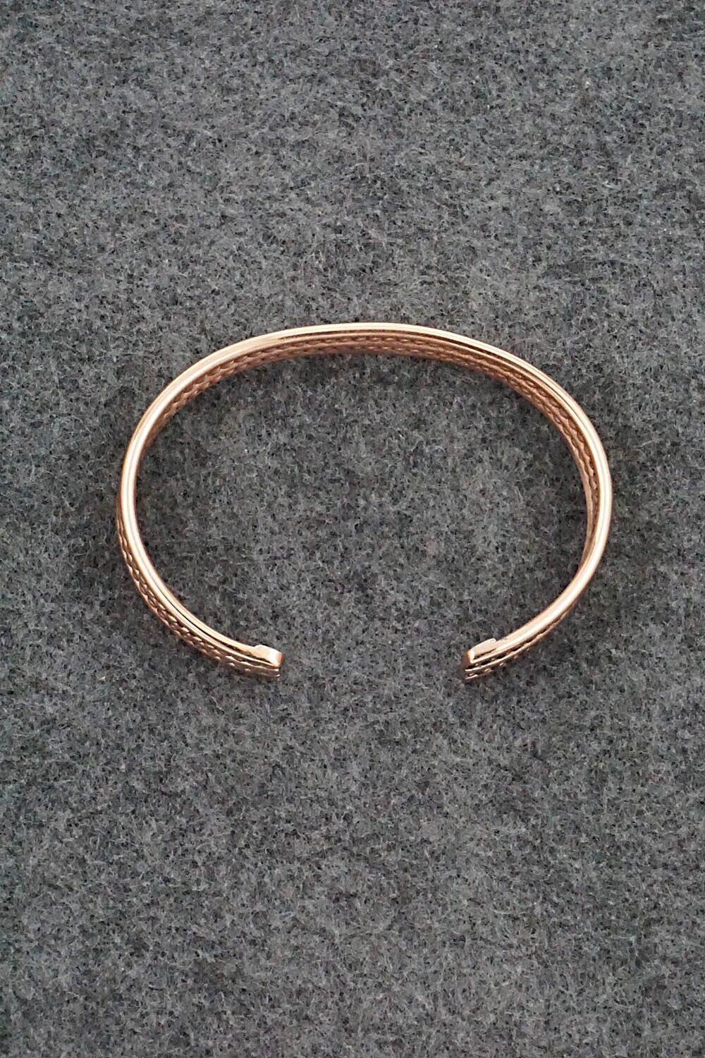 Copper Bracelet - Elaine Tahe