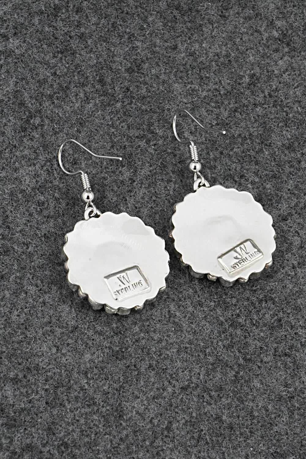 Turquoise & Sterling Silver Earrings - Justina Wilson