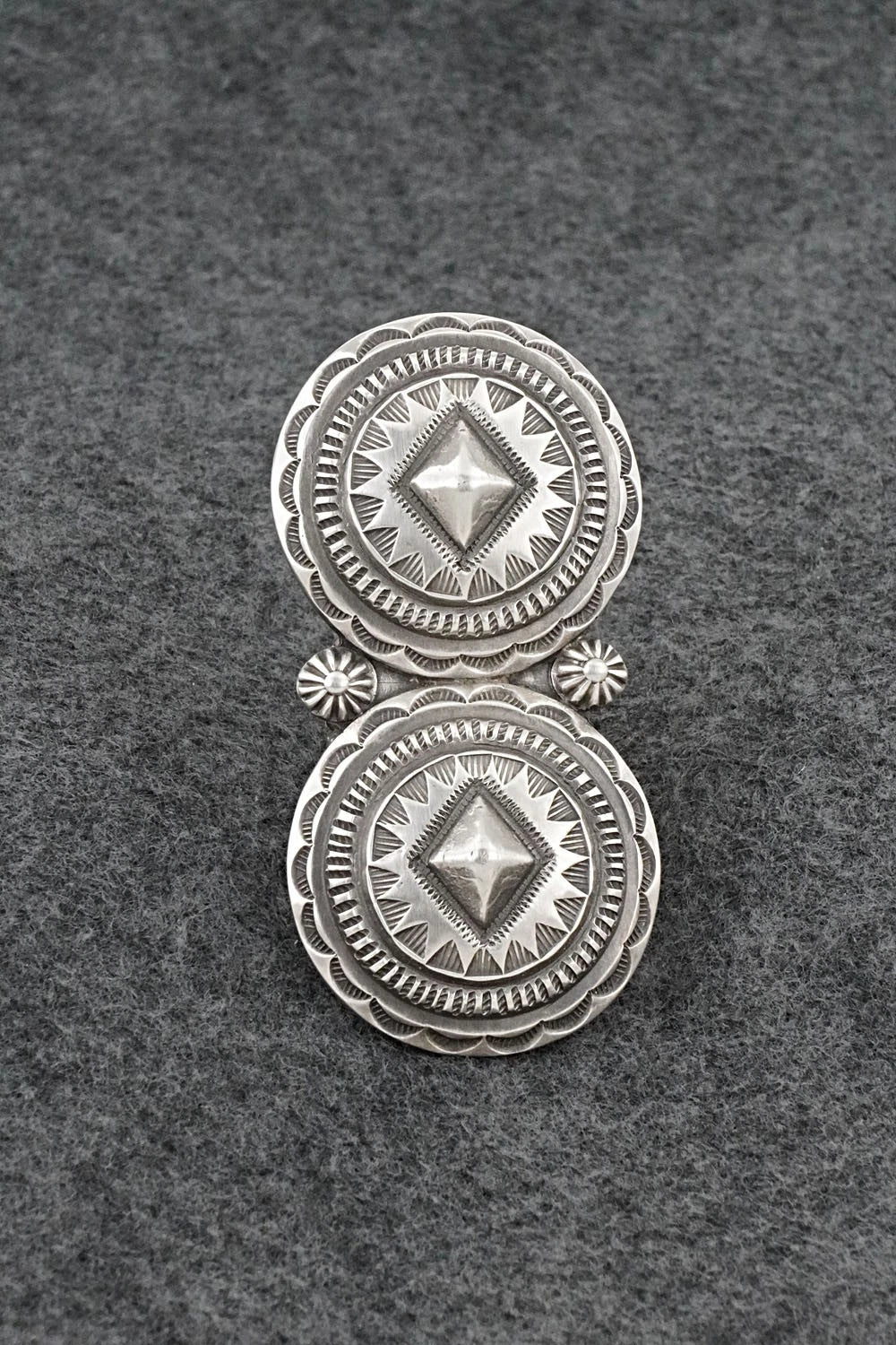 Sterling Silver Ring - Calvin Martinez - Size 7.5