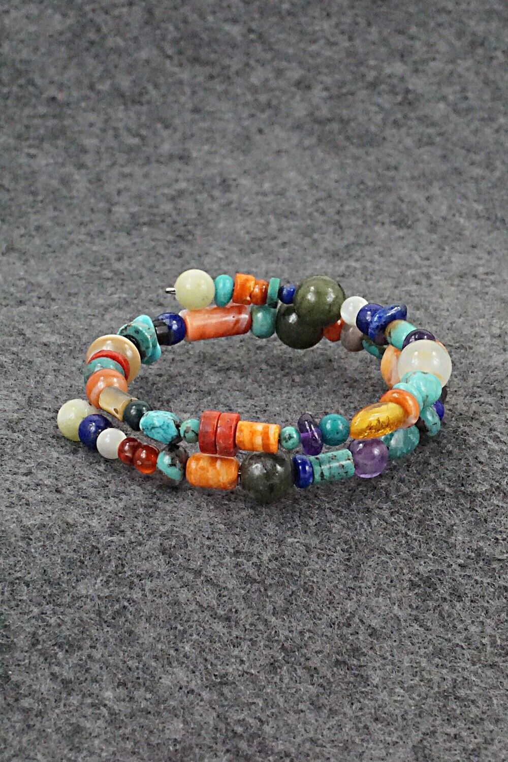 Multi-Stone Beaded Bracelet - Helen Tsosie