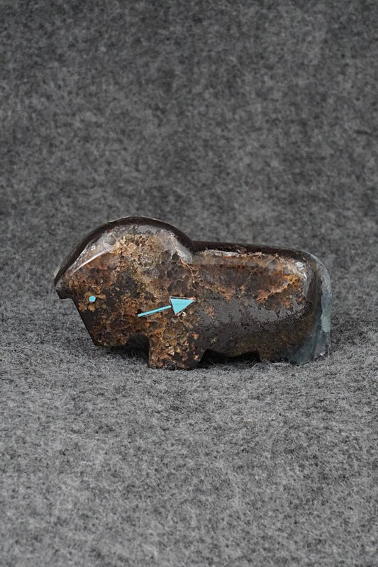 Horse Zuni Fetish Carving - Clayton Panteah