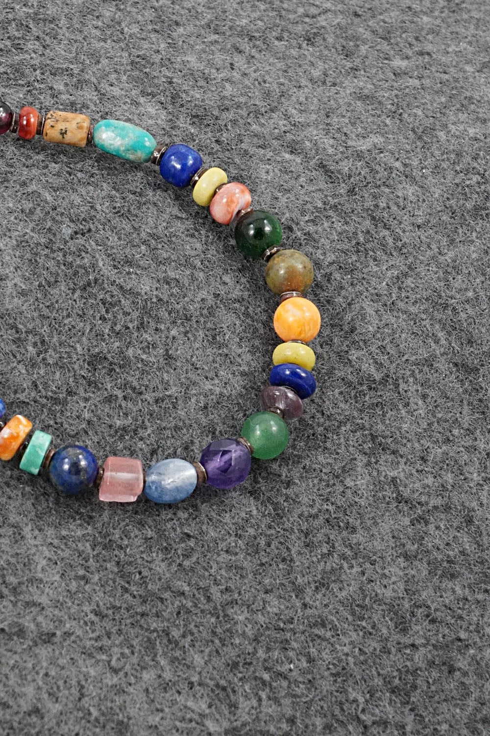 Multi-Stone & Sterling Silver Bracelet - Helen Tsosie