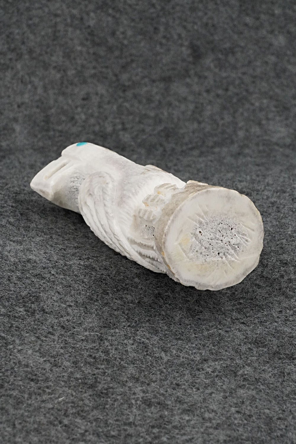 Eagle Zuni Fetish Carving - Garrick Weeka