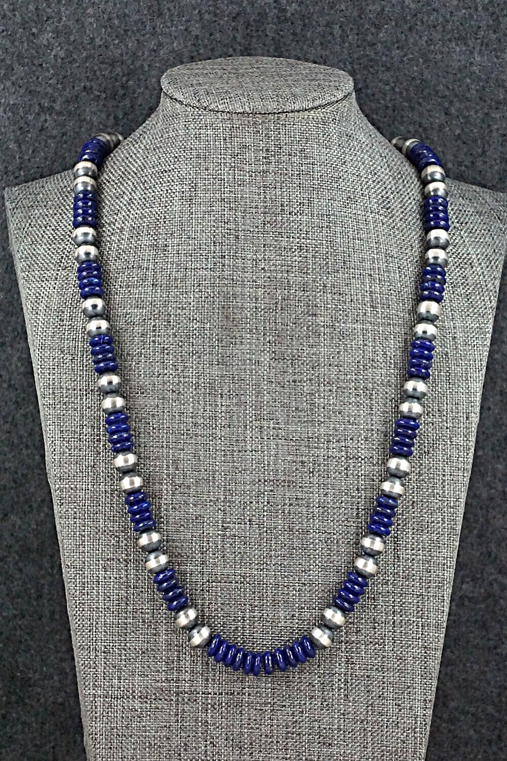 Lapis & Sterling Silver Necklace - Doreen Jake