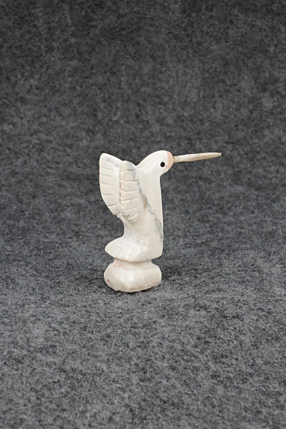 Hummingbird Zuni Fetish Carving - Justin Red Elk