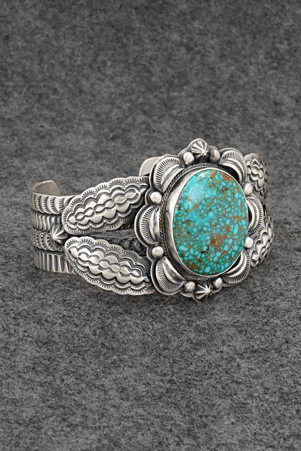 Turquoise & Sterling Silver Bracelet - Randy Boyd