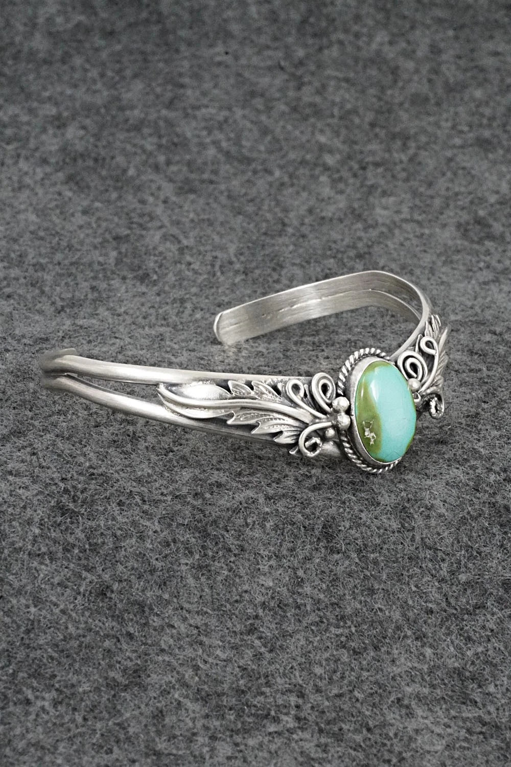 Turquoise & Sterling Silver Bracelet - Jemson Henio