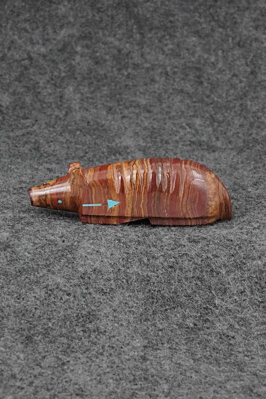 Armadillo Zuni Fetish Carving - Clayton Panteah