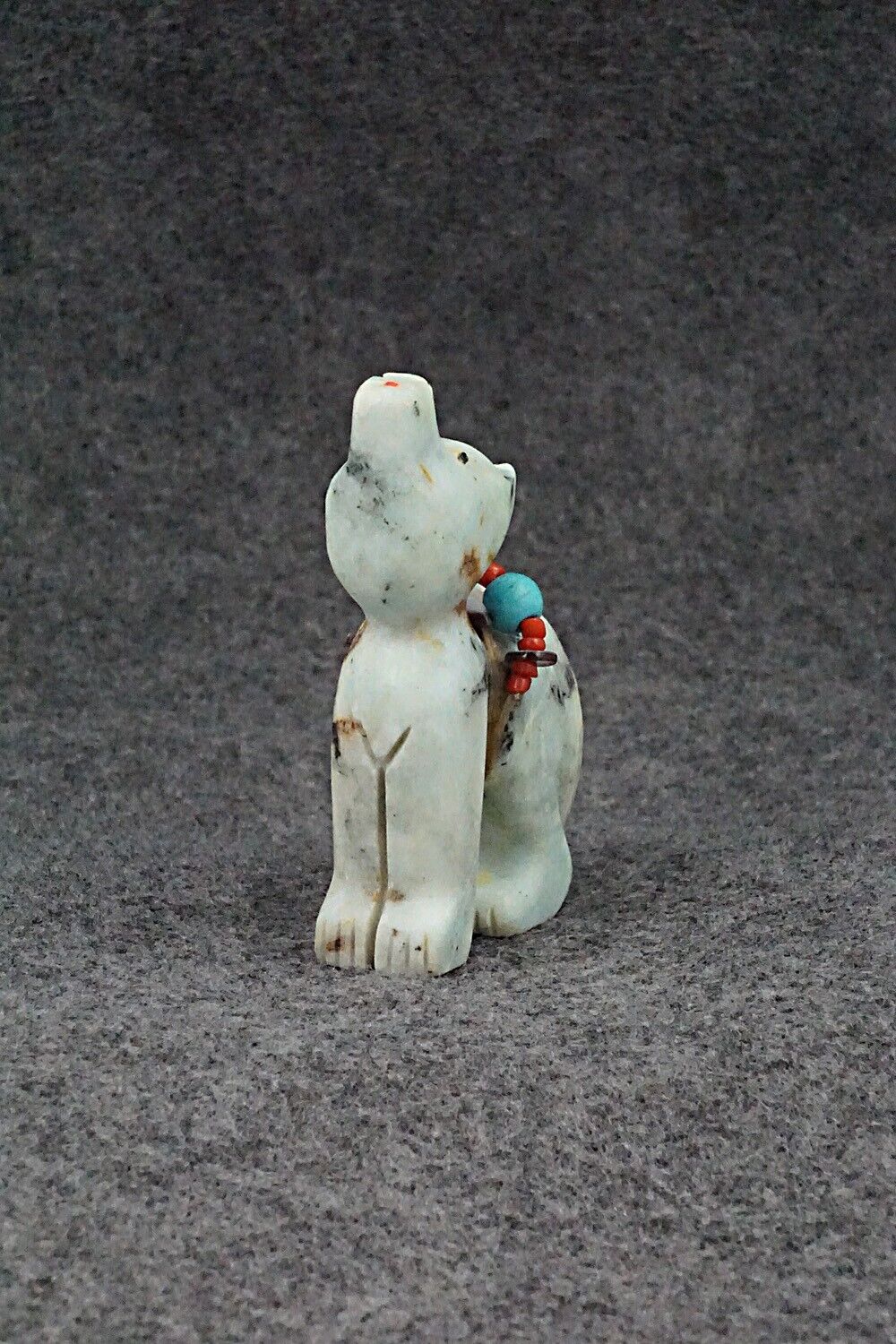 Wolf Zuni Fetish Carving - Douglas Martza