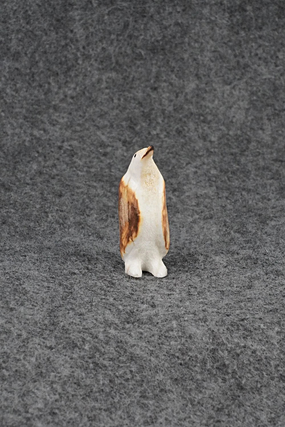 Penguin Zuni Fetish Carving - Ruben Najera