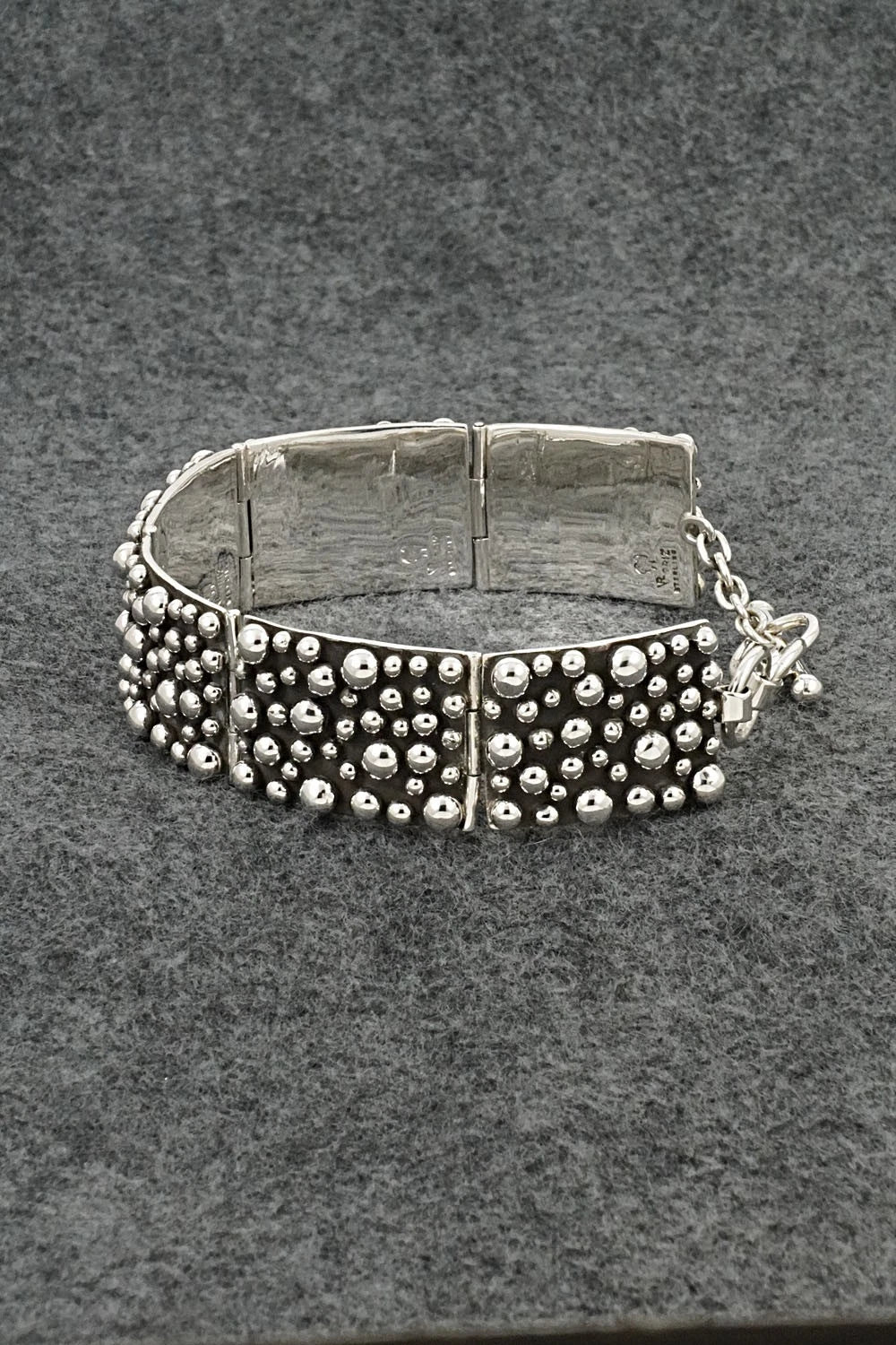 Sterling Silver Link Bracelet - Raymond Coriz