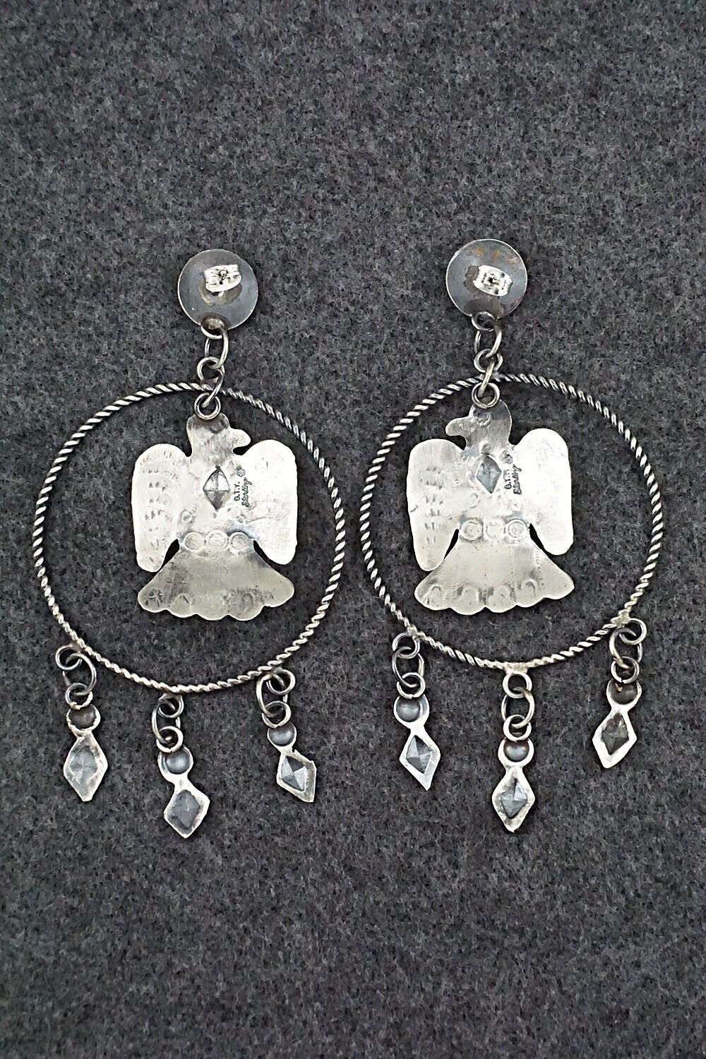 Sterling Silver Earrings - Gabrielle Yazzie