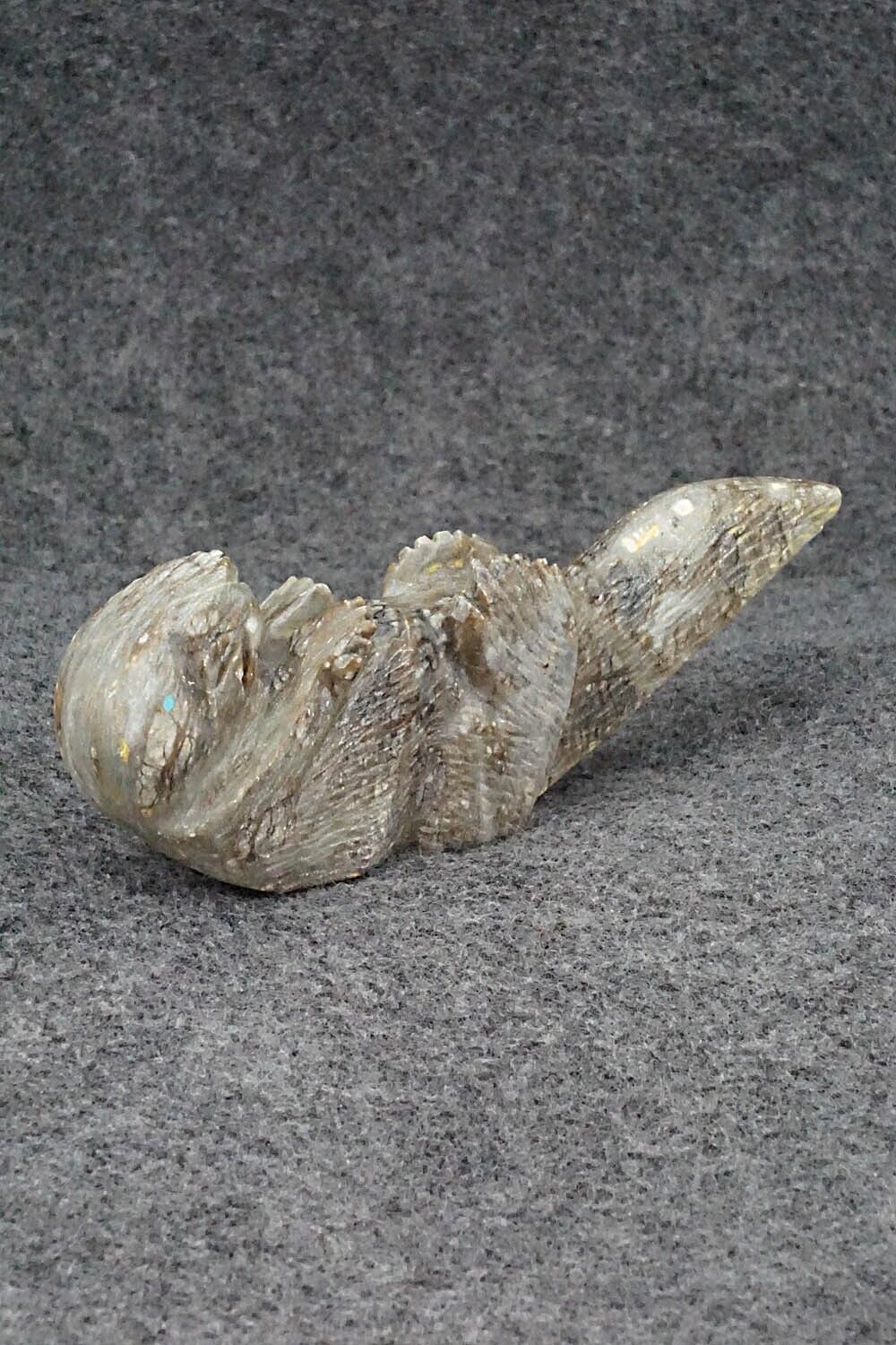 Otter Zuni Fetish Carving - Tony Mackel