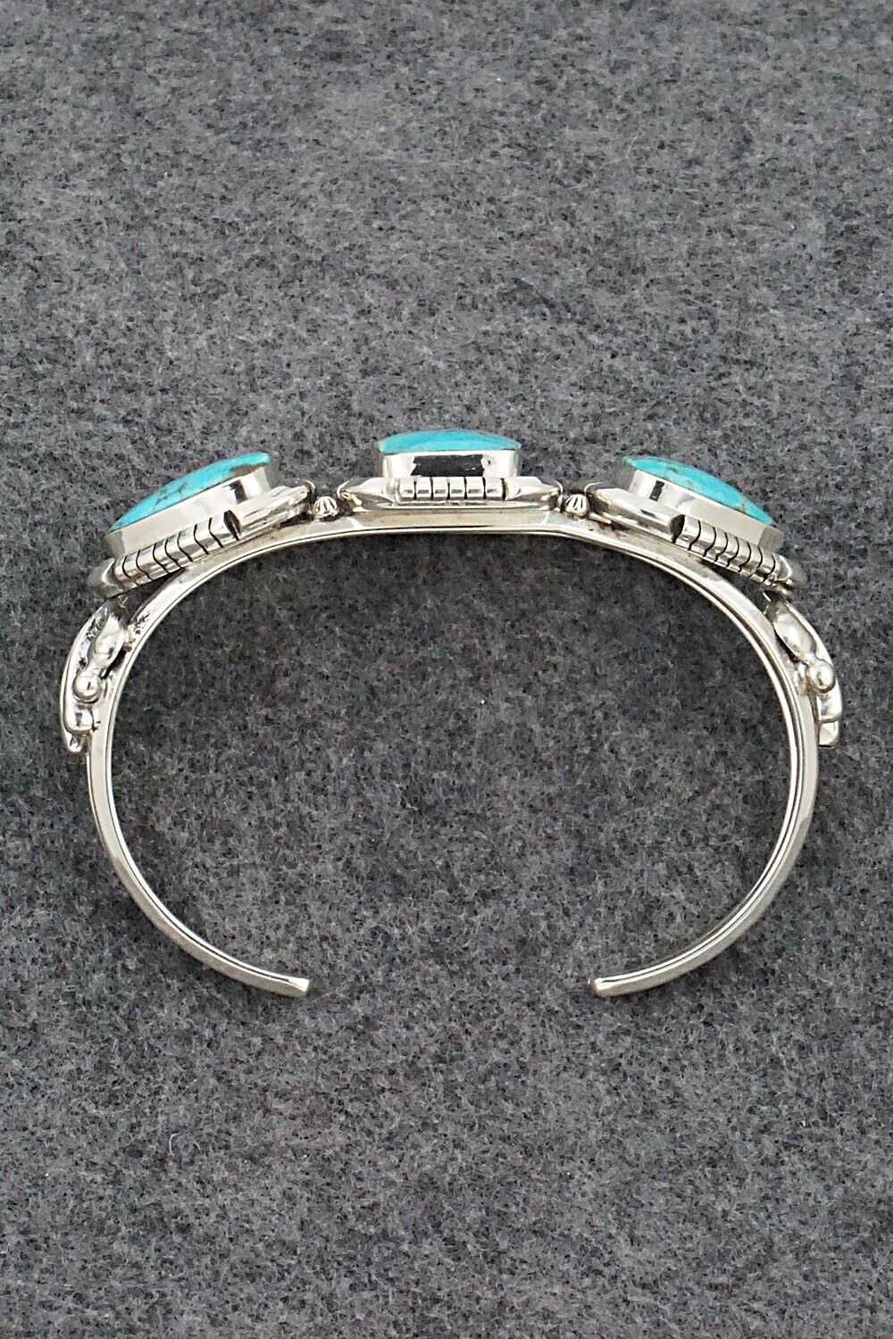 Turquoise & Sterling Silver Bracelet - Jimson Belin
