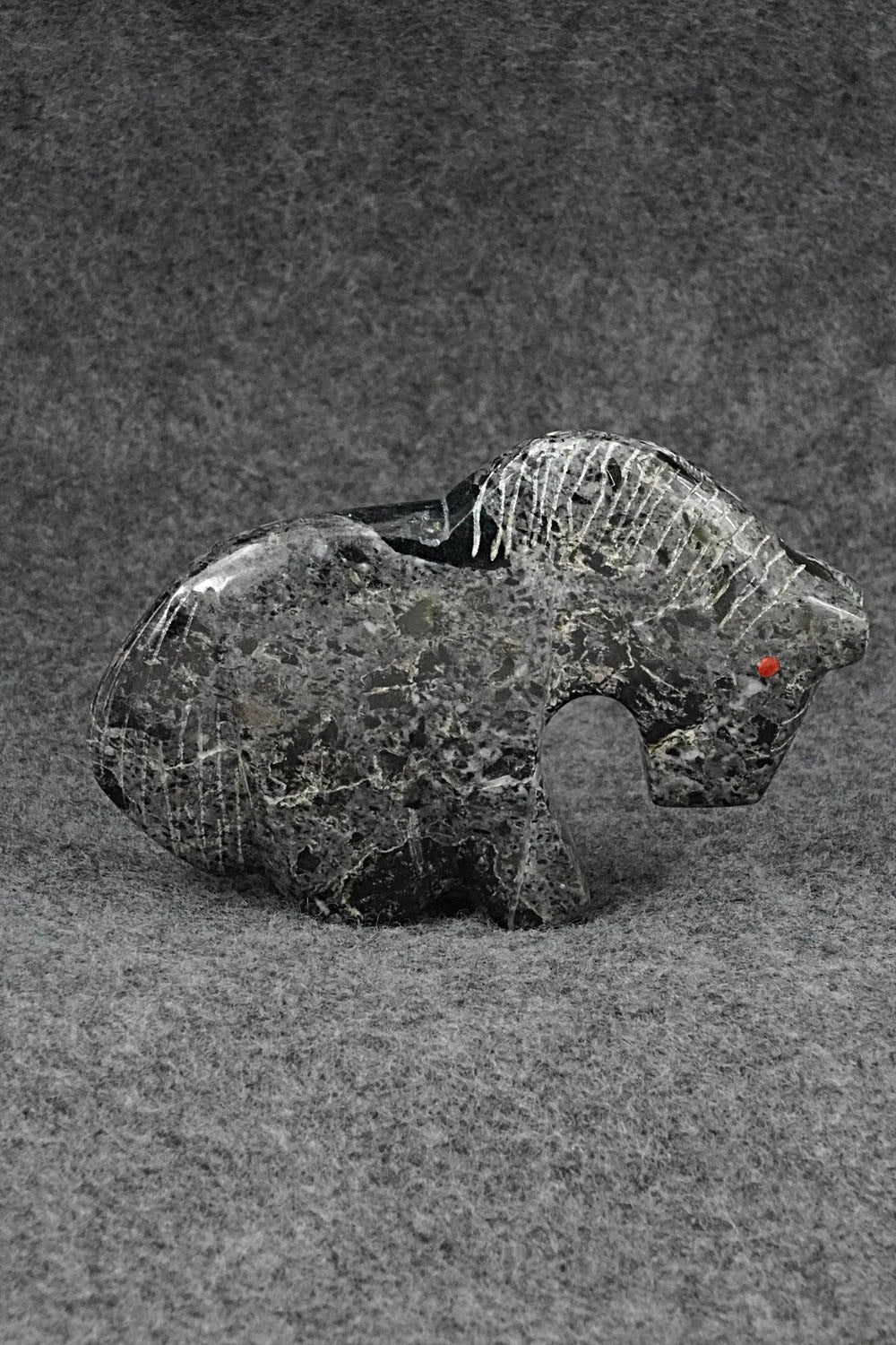 Horse Zuni Fetish Carving - Kenric Laiwakete