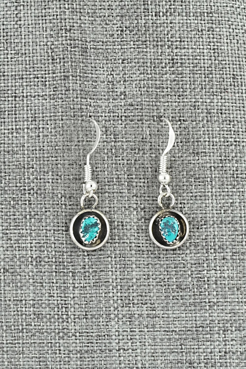 Turquoise & Sterling Silver Squash Blossom Set - Phil Garcia