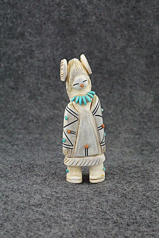 Corn Maiden Zuni Fetish Carving - Claudia Peina