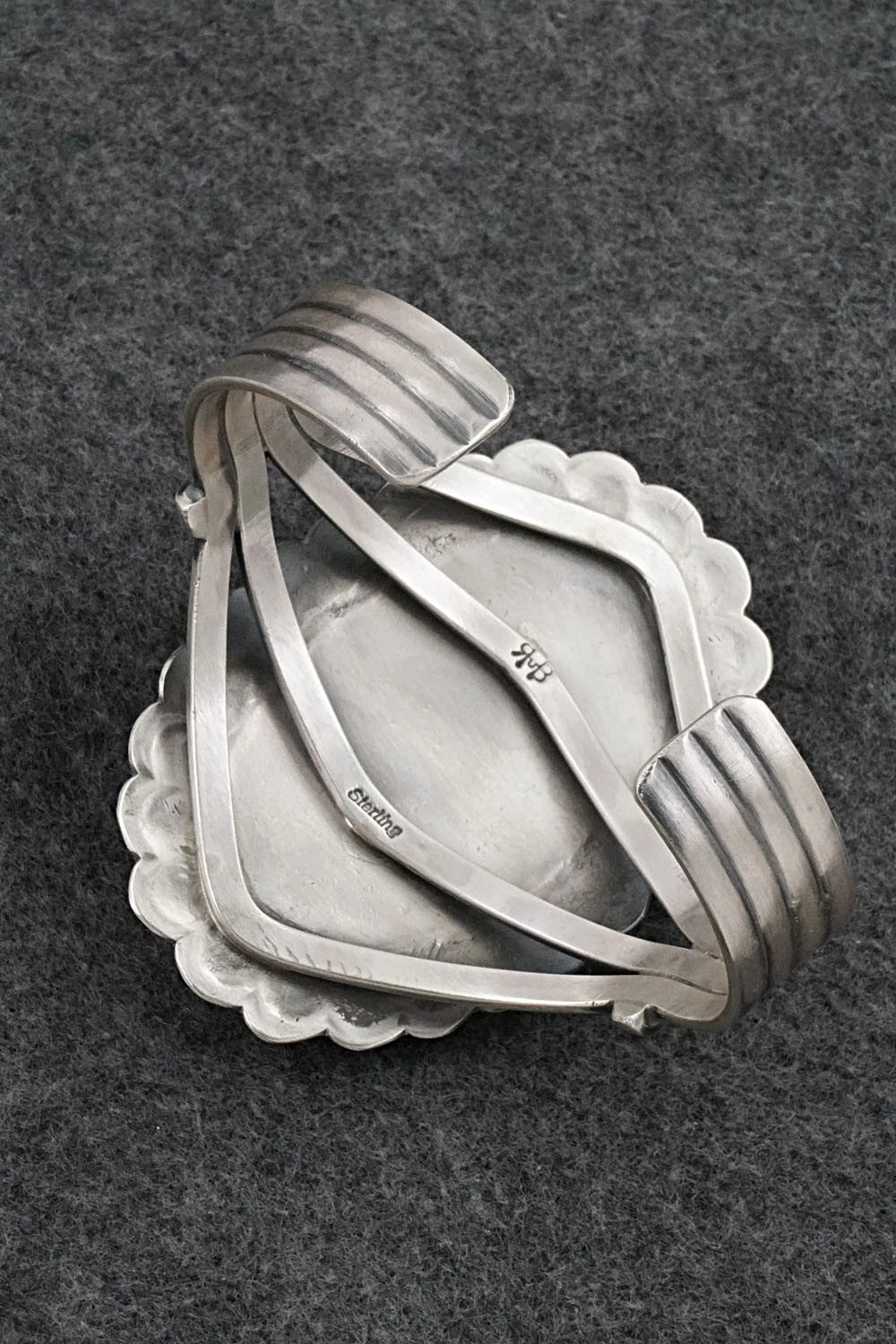 White Buffalo & Sterling Silver Bracelet - Randy Boyd