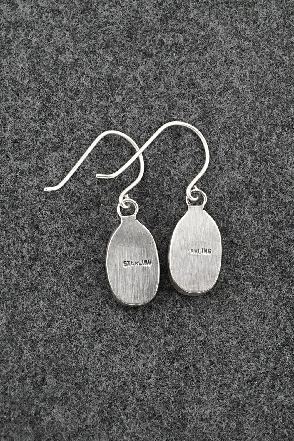 Turquoise & Sterling Silver Earrings - Rosemary Saunders