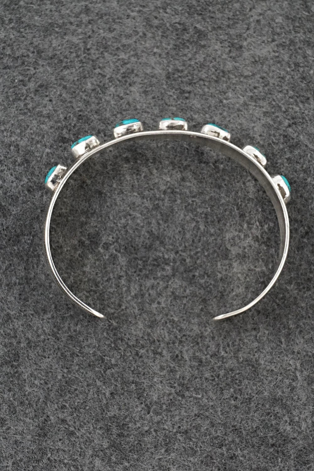 Turquoise & Sterling Silver Bracelet - Priscilla Reeder