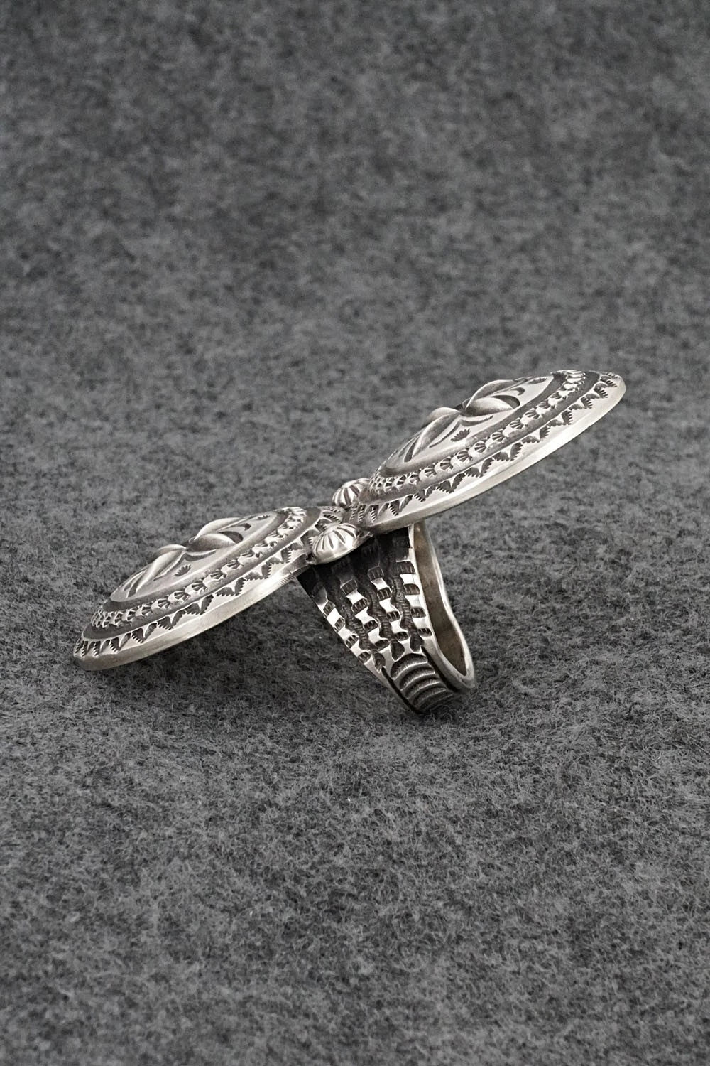 Sterling Silver Ring - Calvin Martinez - Size 8